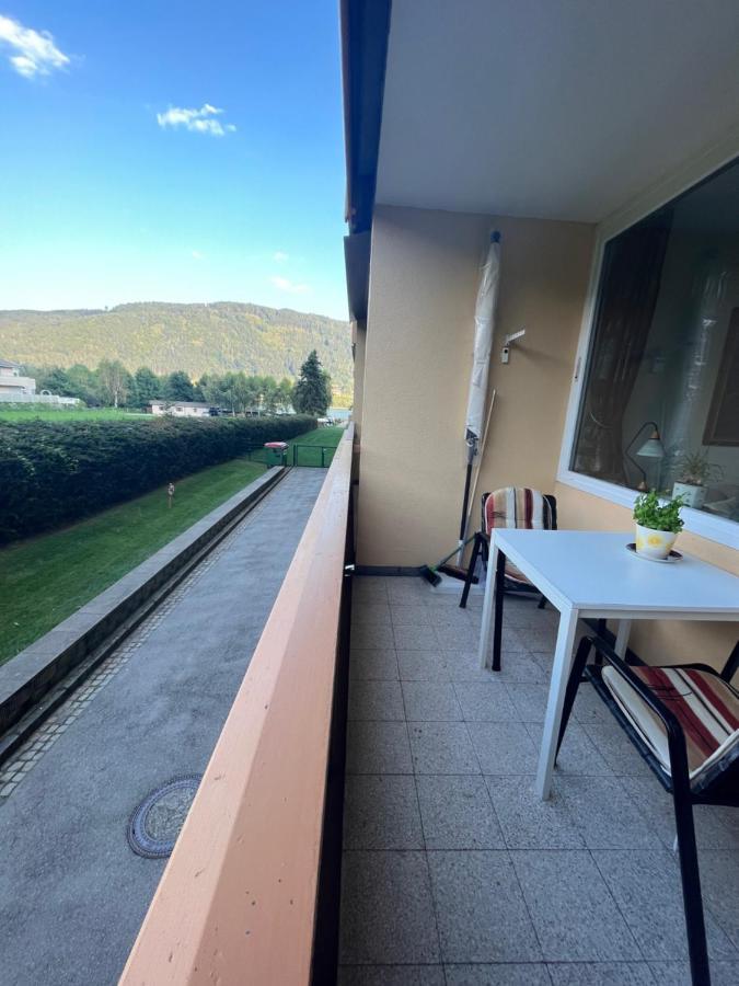 Kaernten Ossiacher See Apartment Zwei Zimmer Ferienwohnung Direkter Seezugang Strand Beheizte Schwimmhalle Bodensdorf Extérieur photo